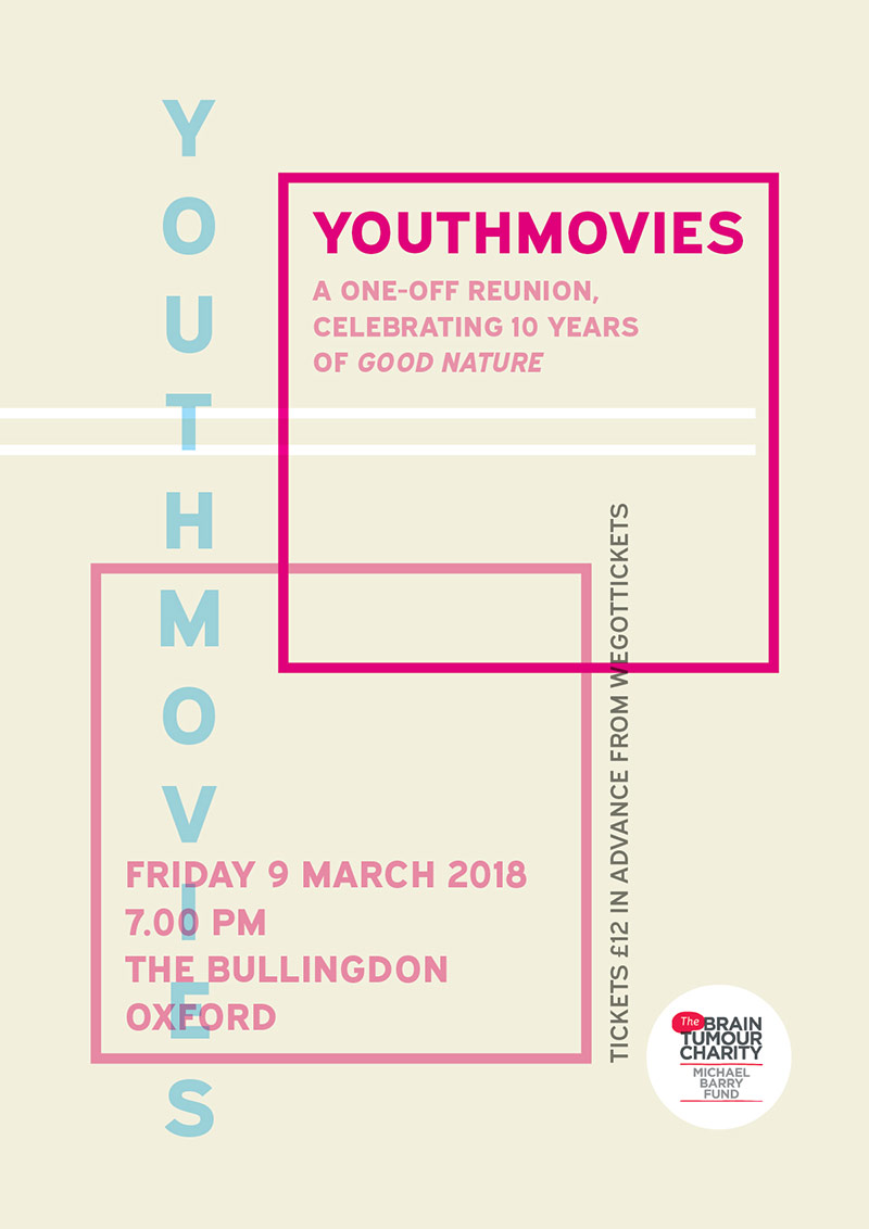 Youthmovies reunion gig 2018 poster