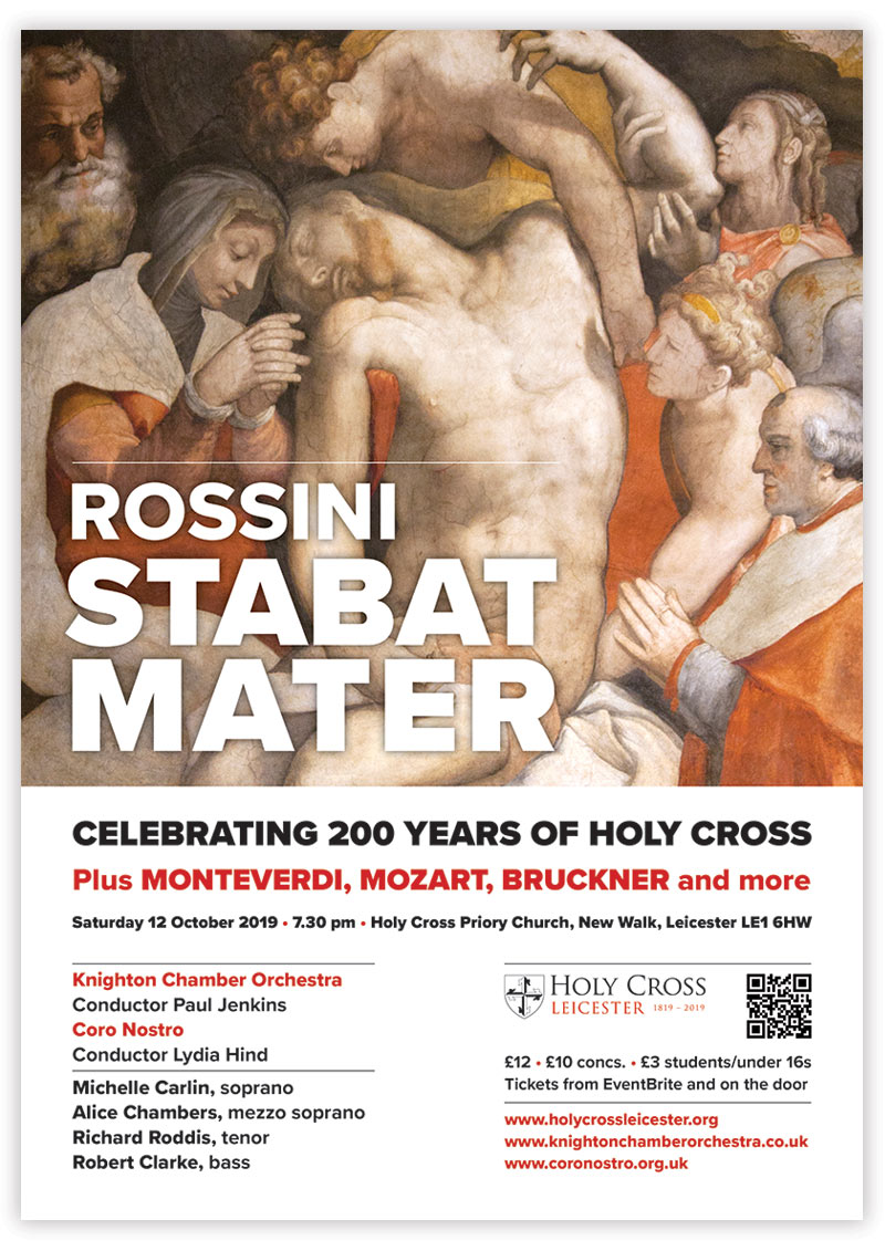 Celebrating 200 years of Holy Cross poster