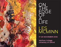 'On The Edge Of A Life' exhibition promotional materials