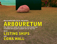 Arbouretum / Listing Ships / Coma Wall poster