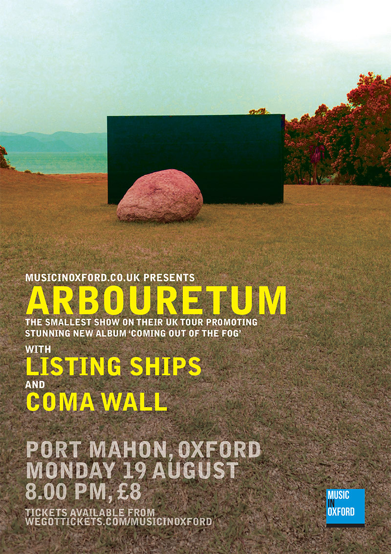 Arbouretum / Listing Ships / Coma Wall poster