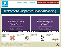 Supportive Financial Planning website